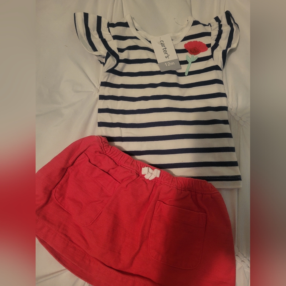 Shirt And Skort Set
